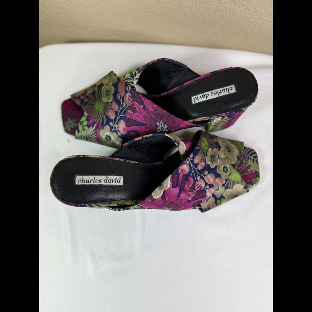 CHARLES DAVID Women's Crissaly Flowery , 8‎ M US - Picture 5 of 9